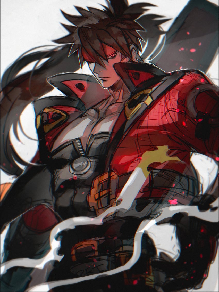 sol badguy (guilty gear and 1 more) drawn by yohane_shimizu