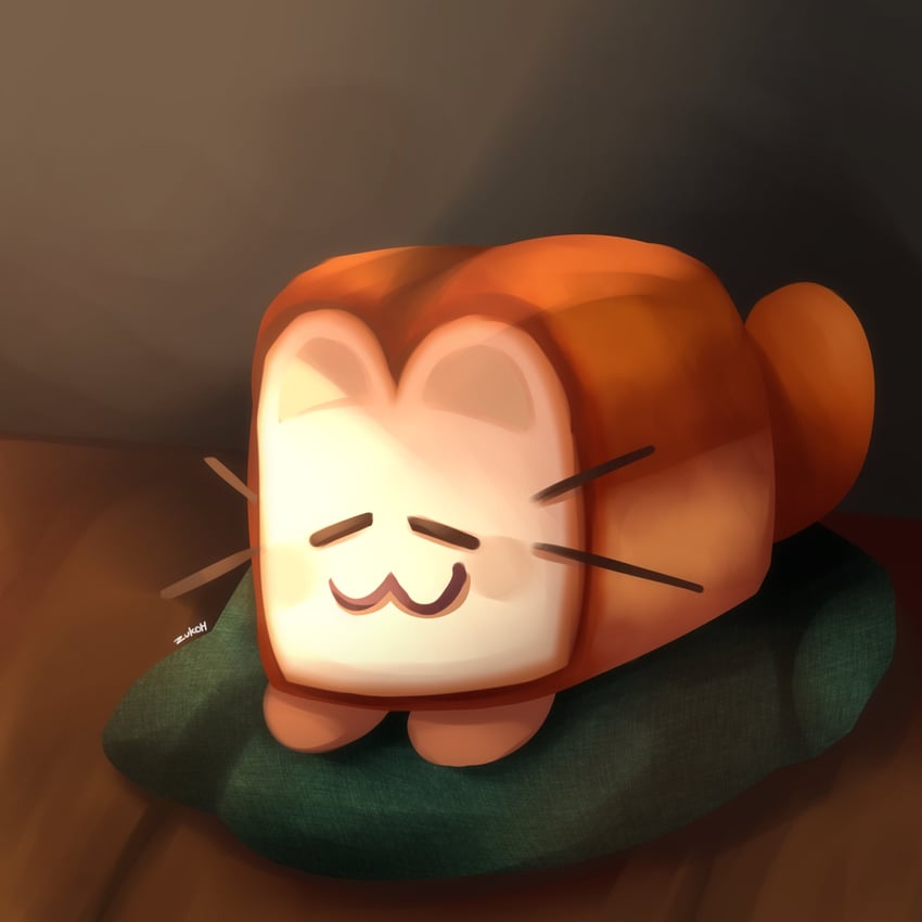loafykins (cookie run and 1 more) drawn by zuk0h