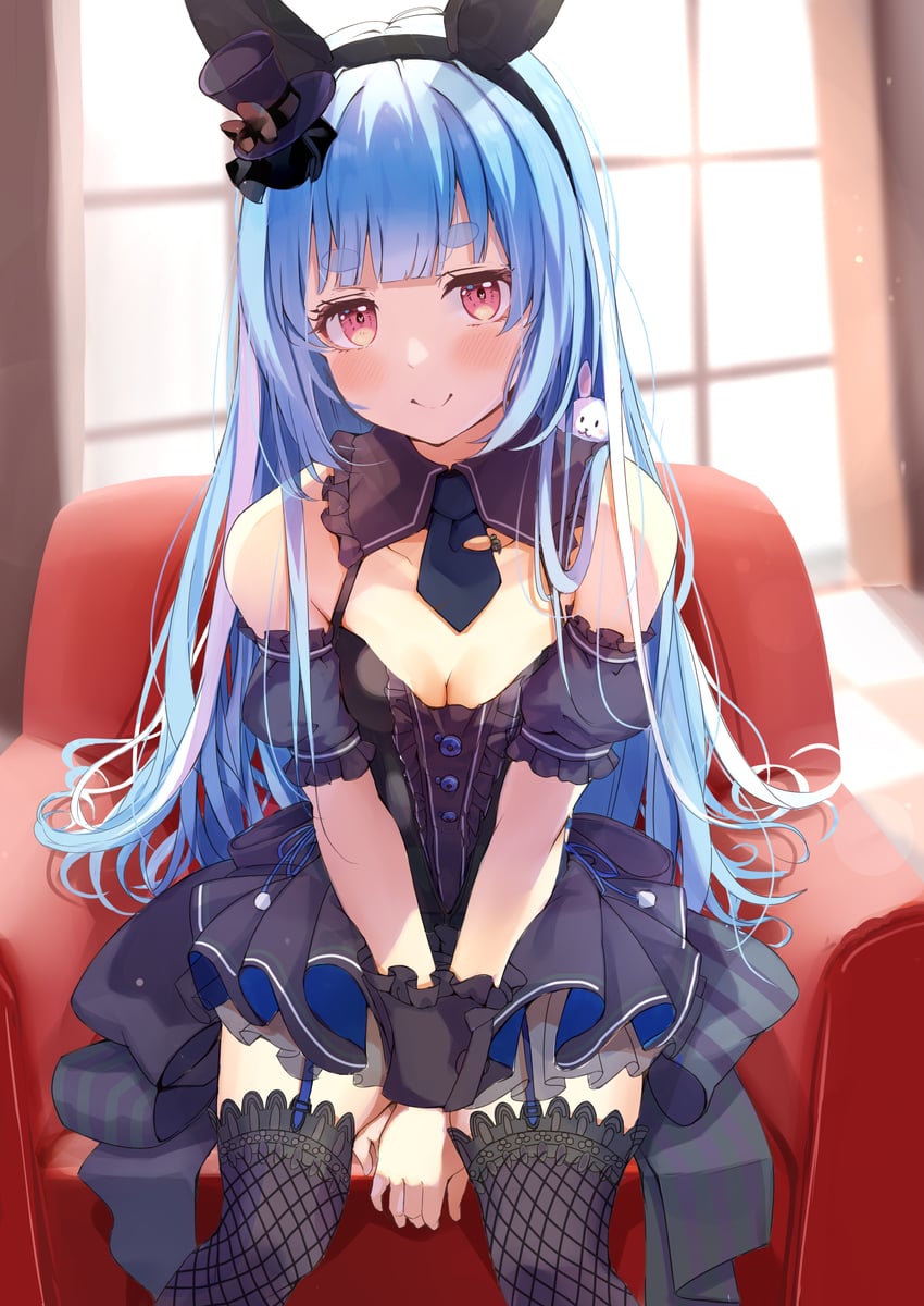 usada pekora (hololive) drawn by nira_(vira)