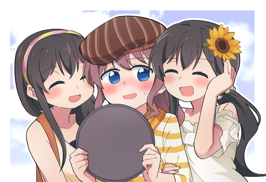 hanazono tae and yamabuki saya (bang dream!) drawn by gyaheung