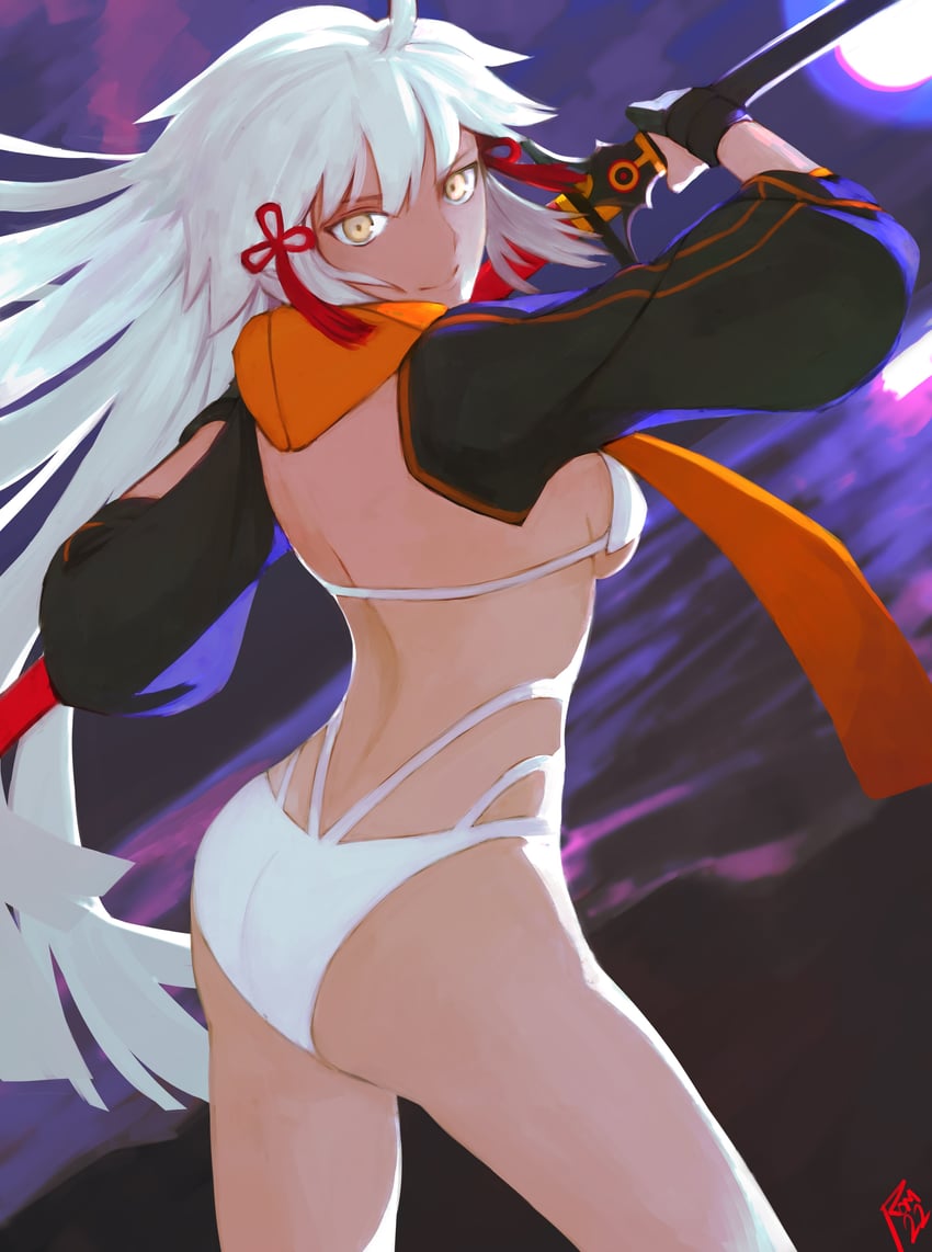 okita souji and okita souji alter (fate and 1 more) drawn by moedredd