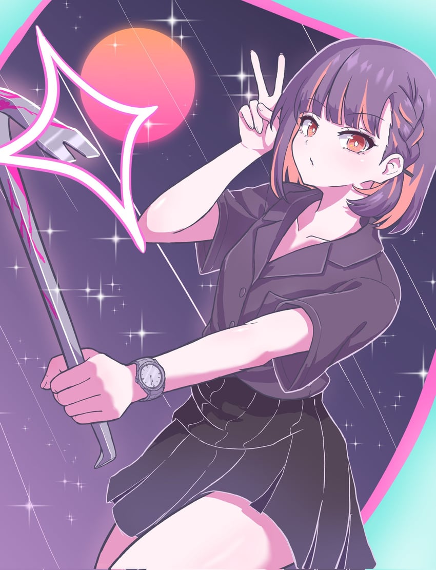nira-chan (zutto mayonaka de ii no ni and 1 more) drawn by hihi_(cvwv4322)