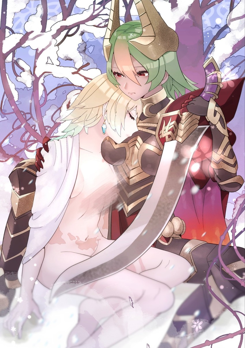 fjorm and laegjarn (fire emblem and 1 more) drawn by sakuramotikun