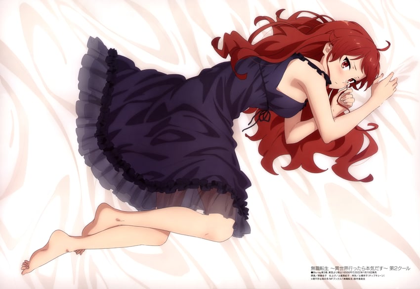 eris greyrat (mushoku tensei and 1 more) drawn by saitou_yoshiko