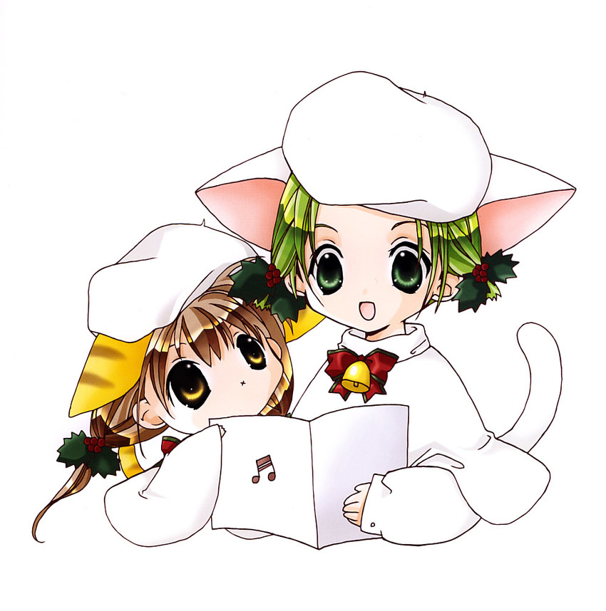 dejiko and puchiko (di gi charat) drawn by koge_donbo