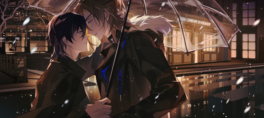 dimitri alexandre blaiddyd and male byleth (fire emblem and 1 more) drawn by lynnn28208524