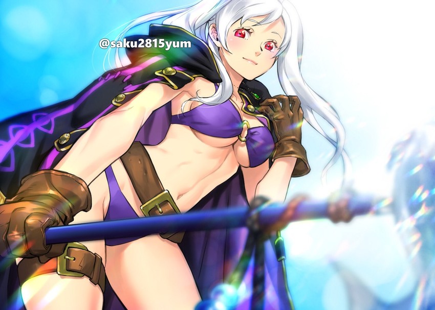 female robin (fire emblem and 2 more) drawn by tombsakura