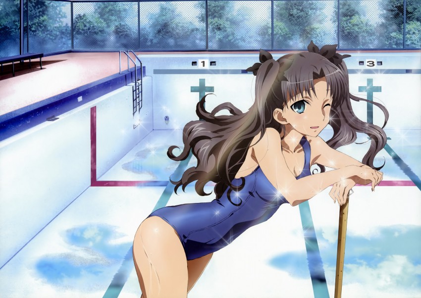 tohsaka rin (fate and 1 more) drawn by iizuka_haruko