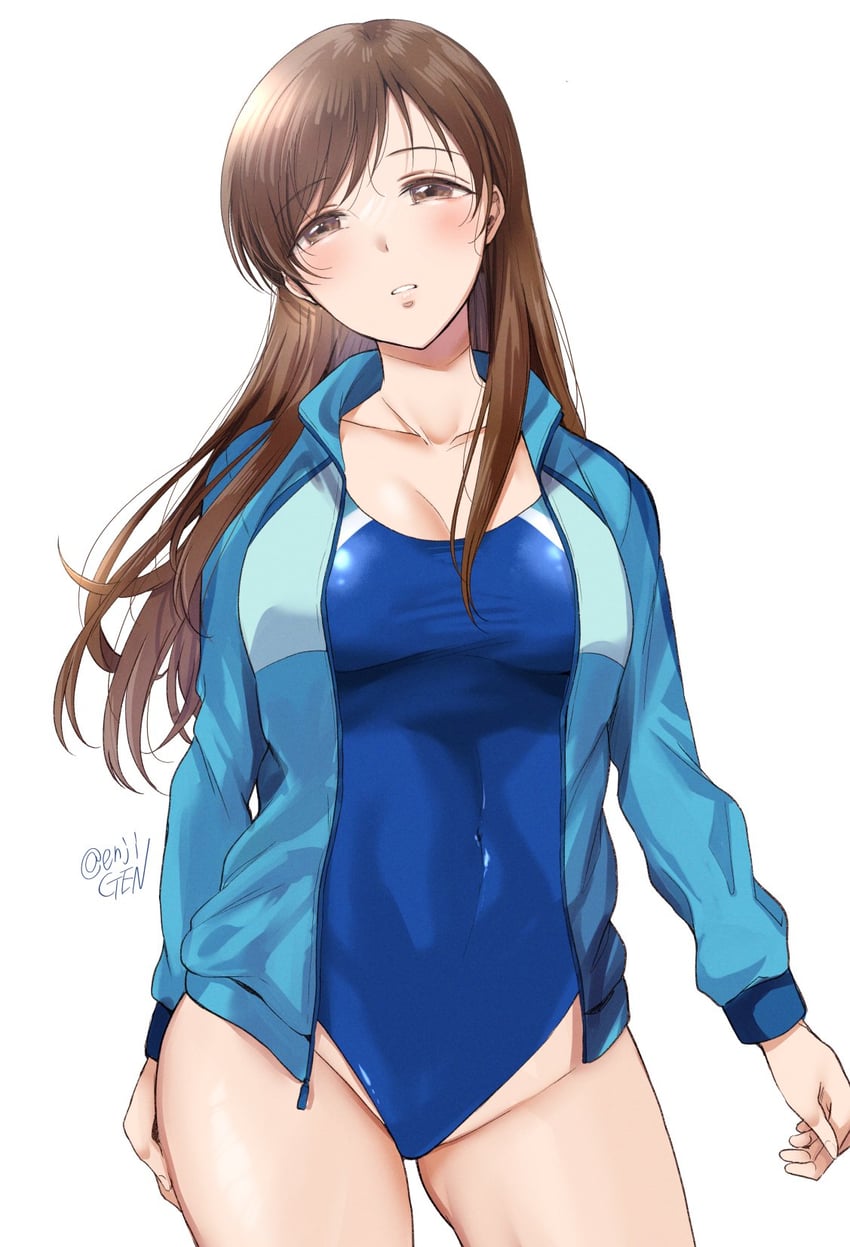 nitta minami (idolmaster and 2 more) drawn by gen_(enji)