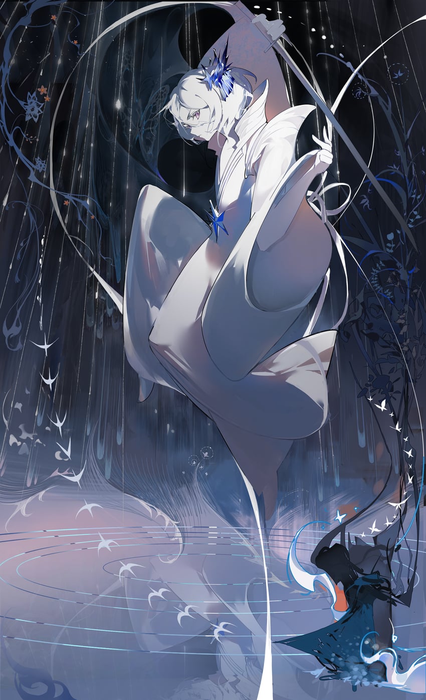 kuchiki rukia (bleach and 1 more) drawn by surin_(65889544)