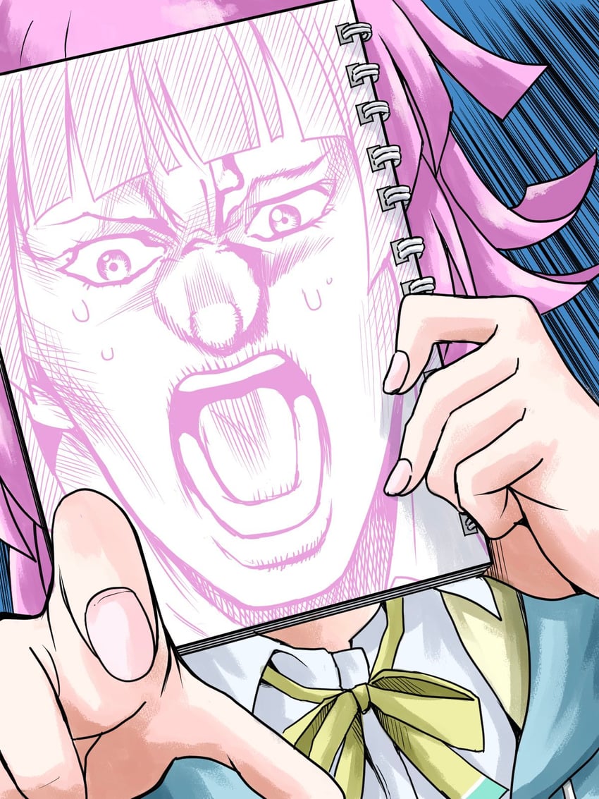tennoji rina (love live! and 1 more) drawn by majunia