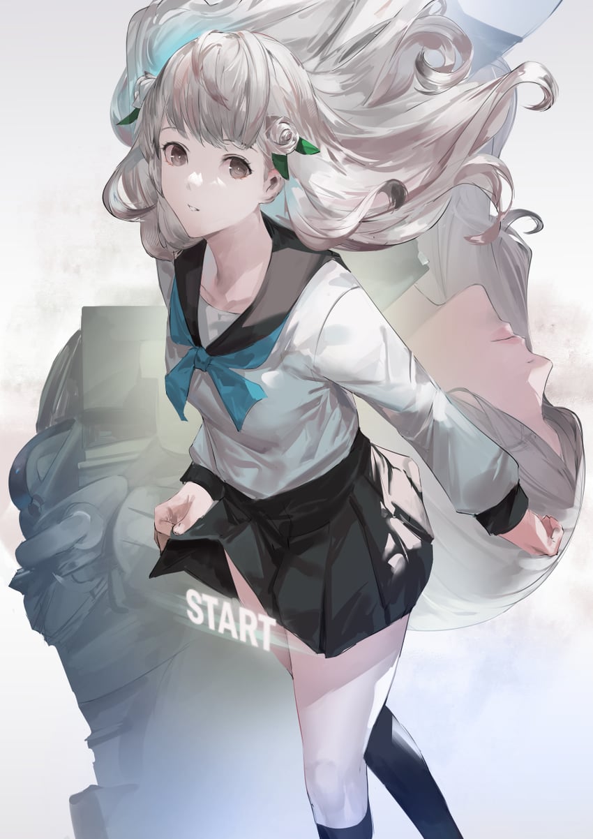fuyusaka iori (juusan kihei bouei ken) drawn by blazpu