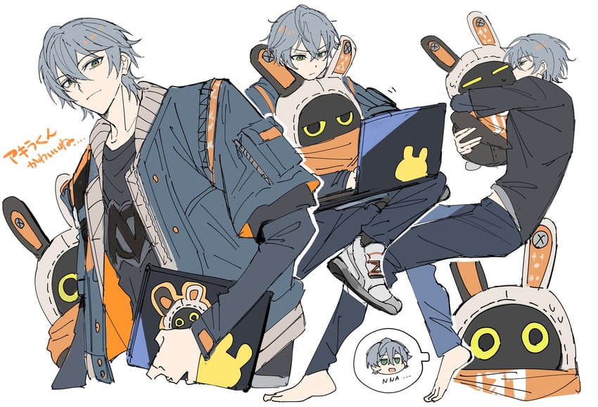 wise and eous (zenless zone zero) drawn by toramaru_(696anna)