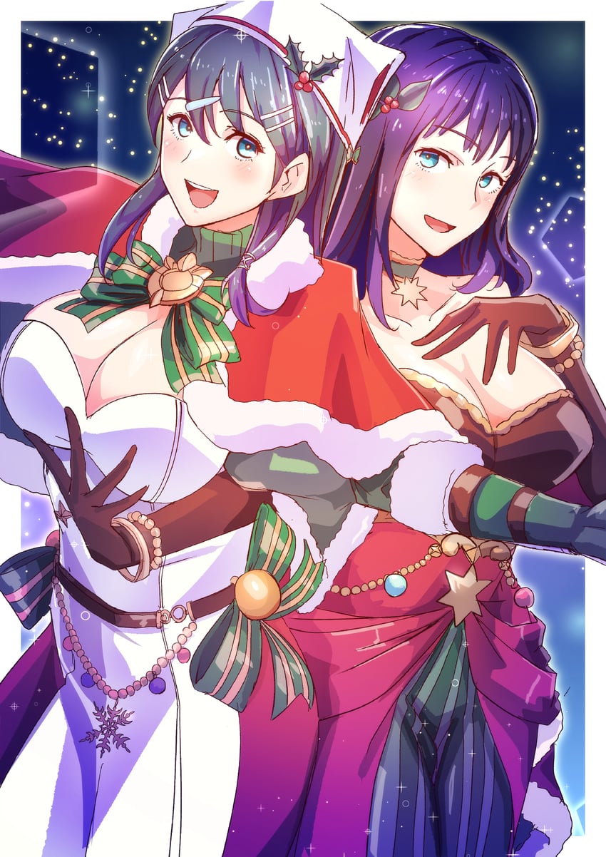 dorothea arnault, annette fantine dominic, oribe tsubasa, and oribe ayaha (fire emblem and 2 more) drawn by to_(tototo_tk)