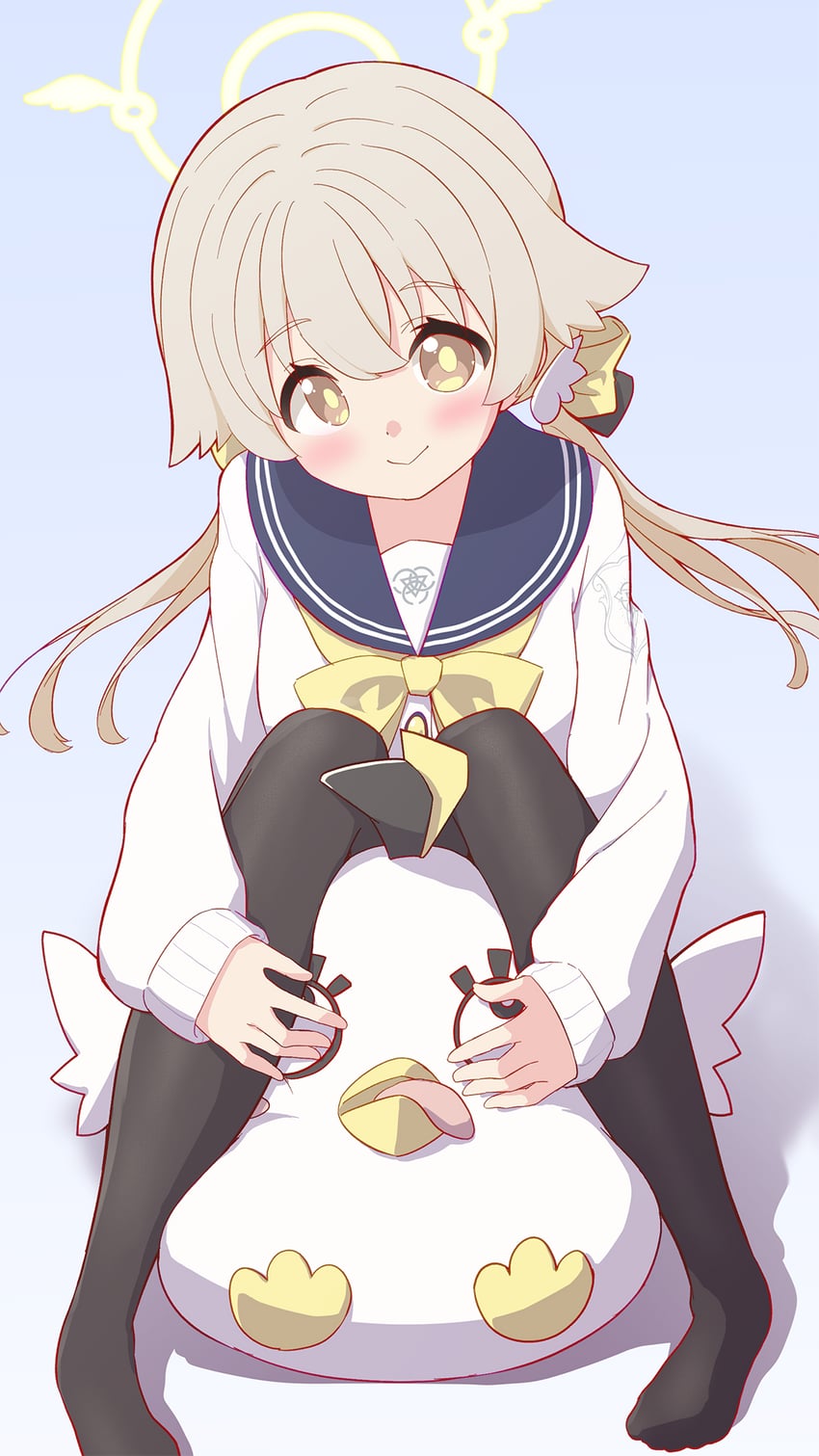 hifumi and peroro (blue archive) drawn by kyousuke_(orcein)