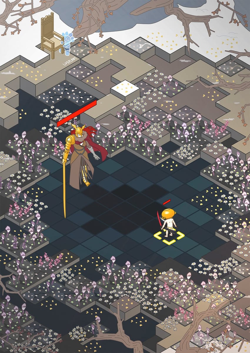 malenia blade of miquella and let me solo her (elden ring) drawn by lv5plant