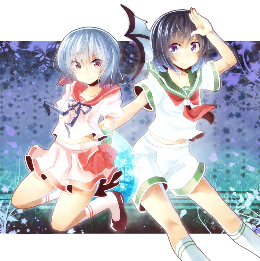 remilia scarlet and murasa minamitsu (touhou) drawn by koyuri_shouyu