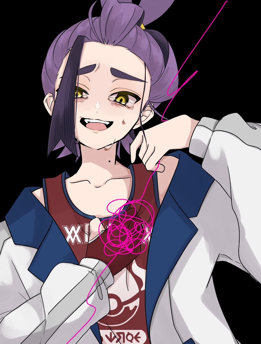 kieran (pokemon and 1 more) drawn by chigiri_(_chigiri_)