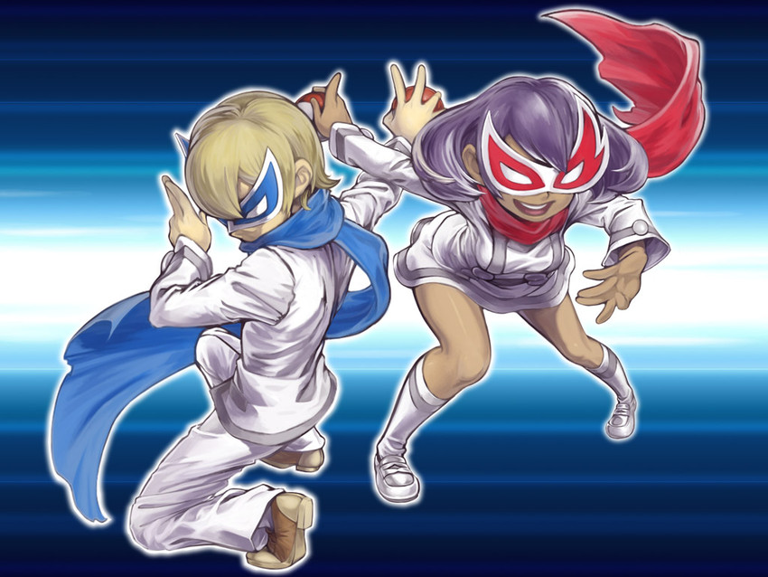 sina and dexio (pokemon and 1 more) drawn by natto_soup