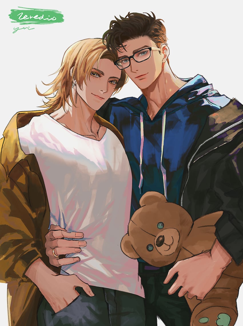 dion lesage and terrence (final fantasy and 1 more) drawn by ryui8537