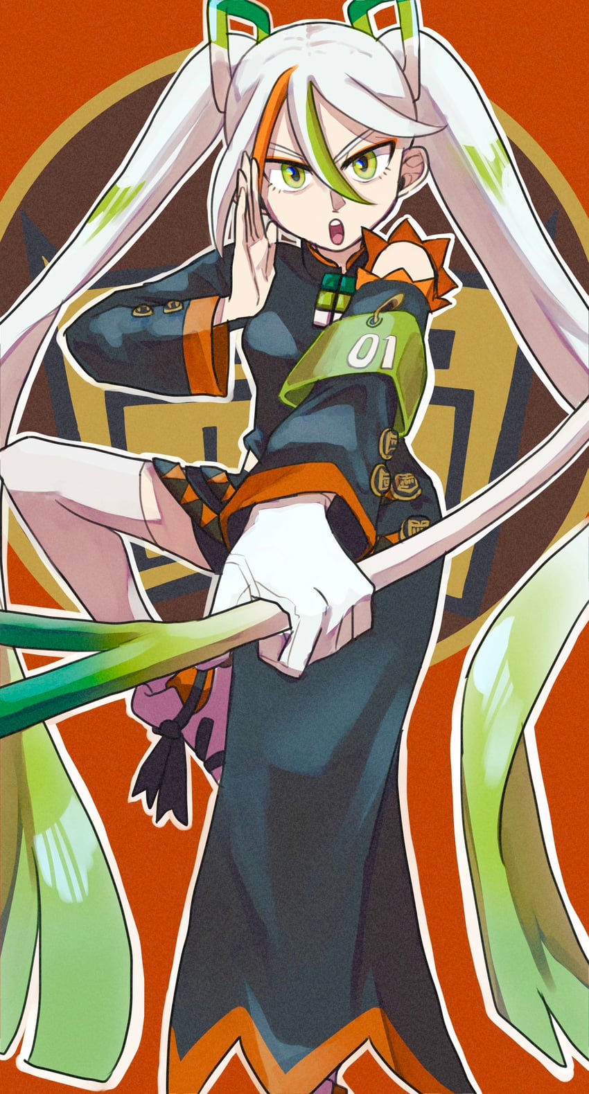 hatsune miku and fighting miku (pokemon and 2 more) drawn by nastar_r0