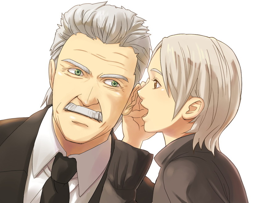 solid snake, old snake, and sunny emmerich (metal gear and 2 more) drawn by hinoe_(dd_works)