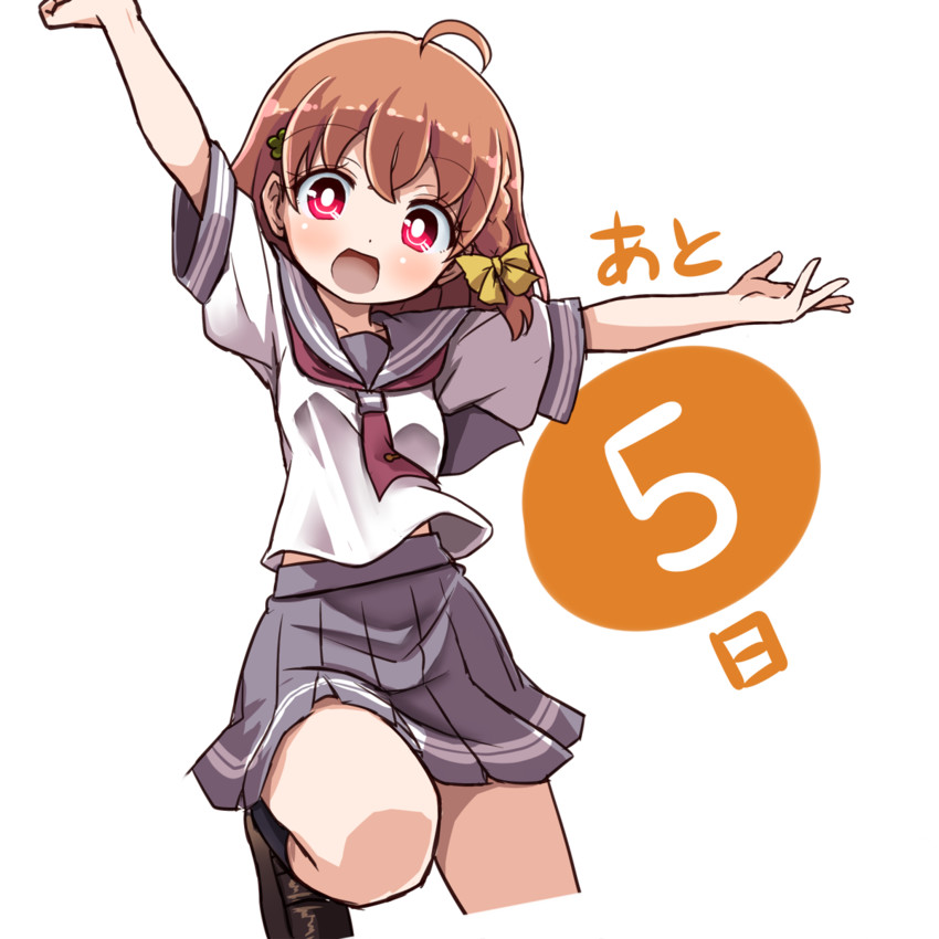 takami chika (love live! and 1 more) drawn by shipii_(jigglypuff)