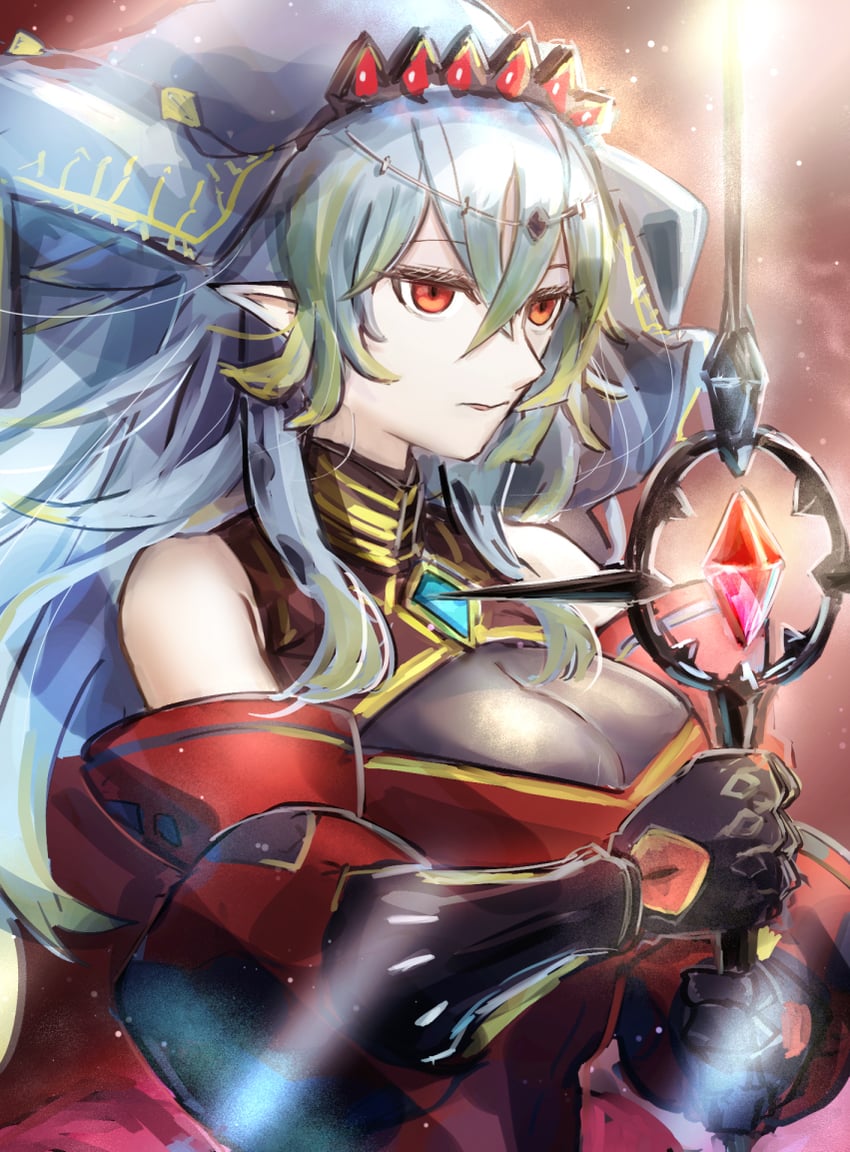 ecclesia and blazing cartesia the virtuous (yu-gi-oh!) drawn by hatano_kiyoshi