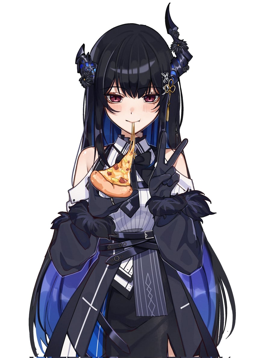 nerissa ravencroft (hololive and 1 more) drawn by keisea