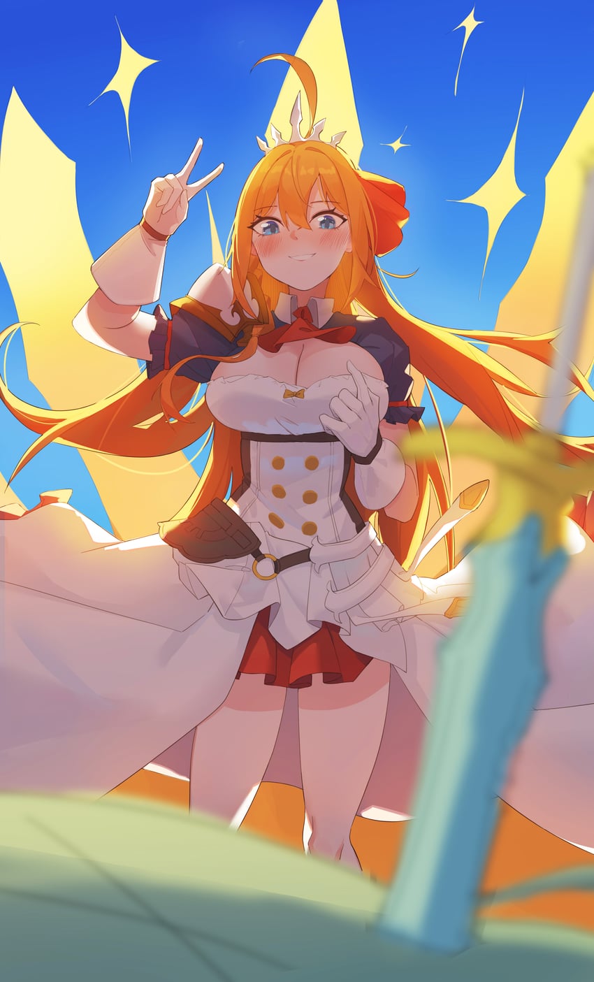 pecorine (princess connect!) drawn by summer_(724788381)