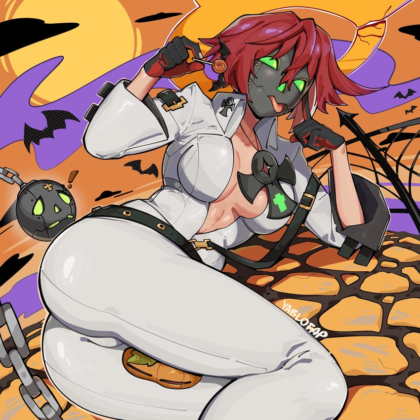 jack-o' valentine and dorpos (guilty gear and 1 more) drawn by alohapz