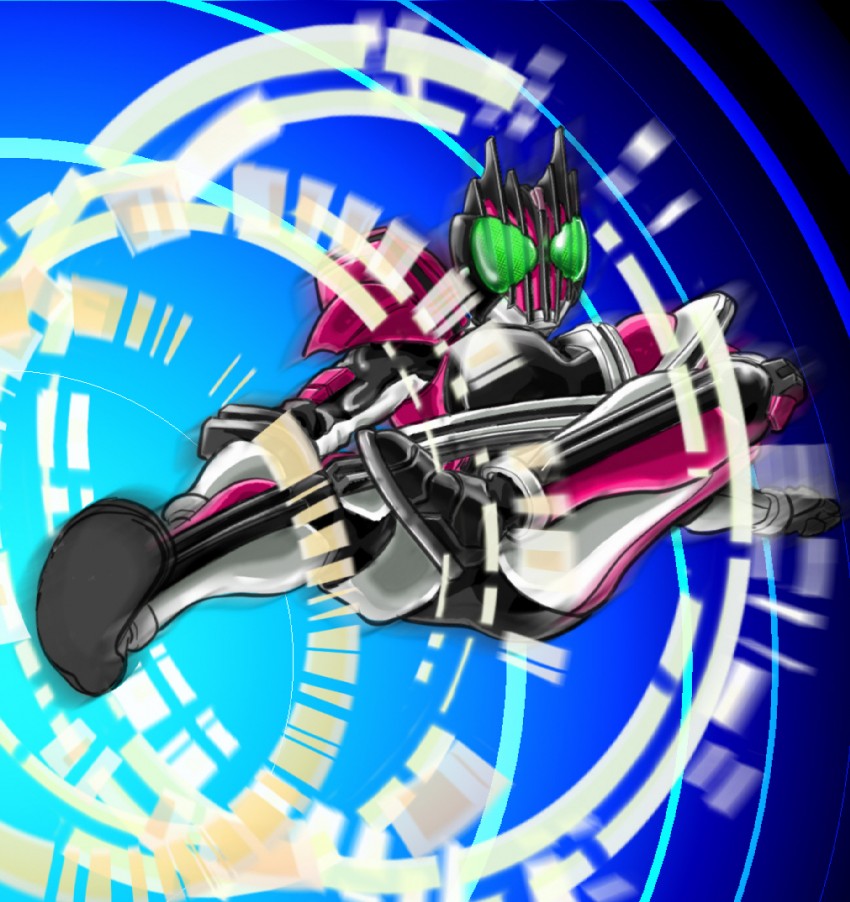 kamen rider decade (kamen rider and 1 more) drawn by jolt_(artist)