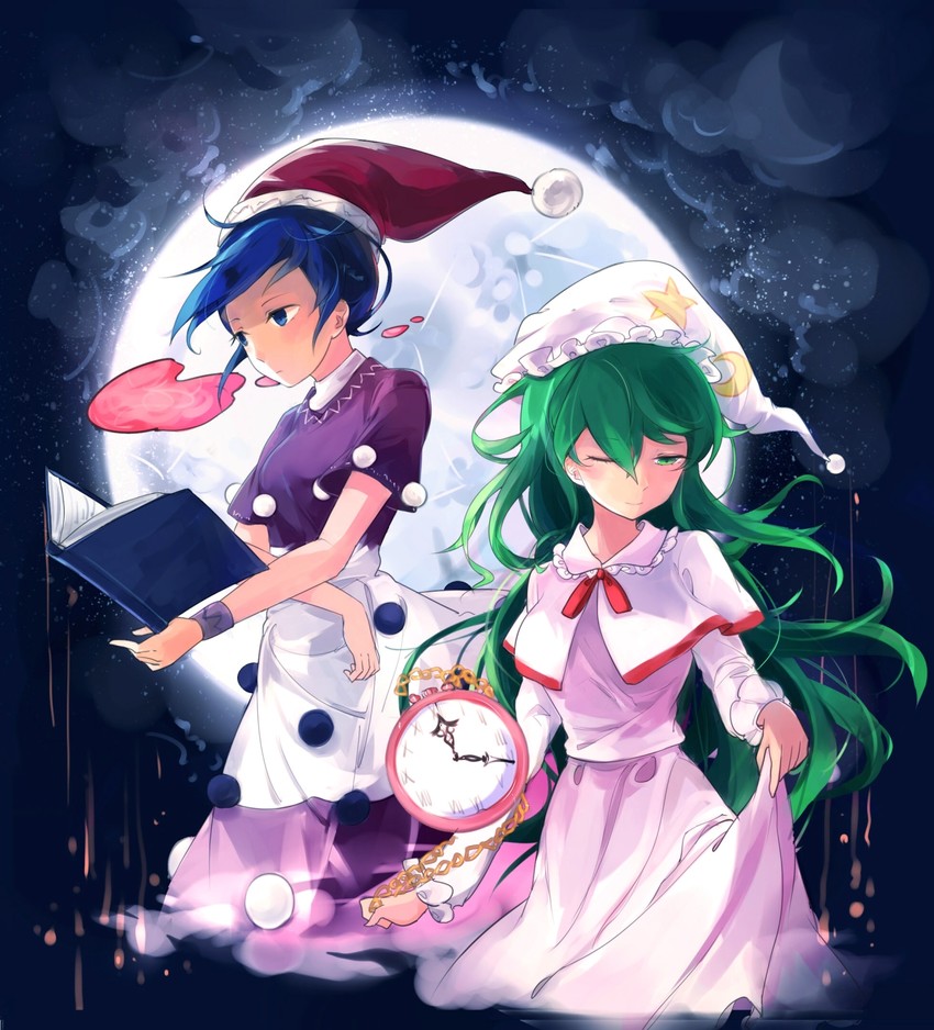 kazami yuuka and doremy sweet (touhou) drawn by yorktown_cv-5