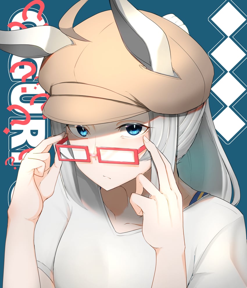 oguri cap (umamusume and 1 more) drawn by janome_de_omukae