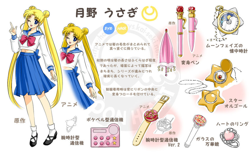 tsukino usagi (bishoujo senshi sailor moon) drawn by shirataki_kaiseki
