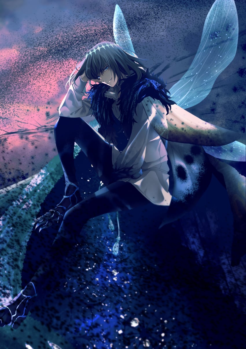 oberon (fate and 1 more) drawn by morita_yuu