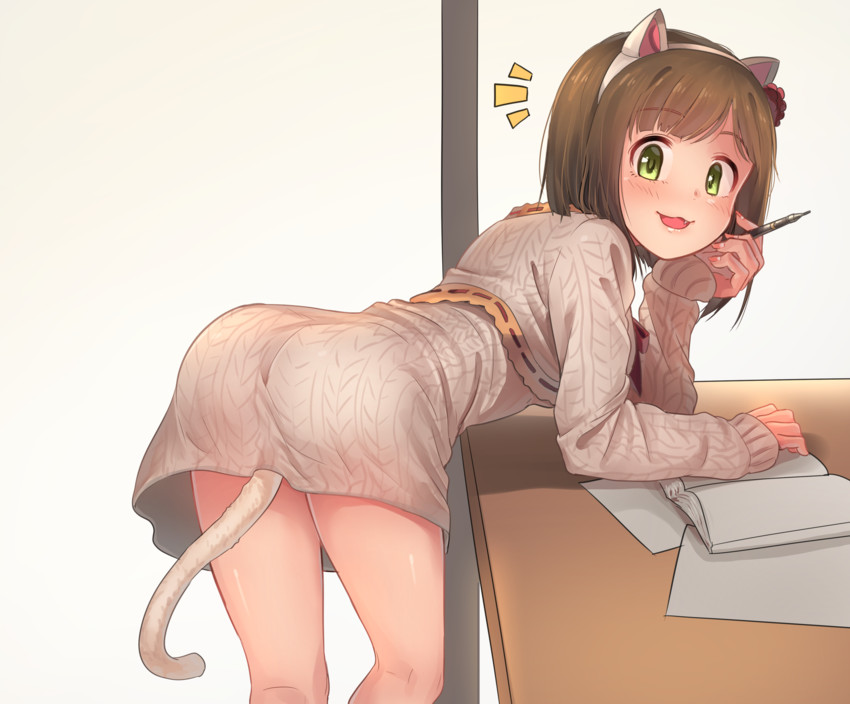 maekawa miku (idolmaster and 1 more) drawn by kamille_(vcx68)