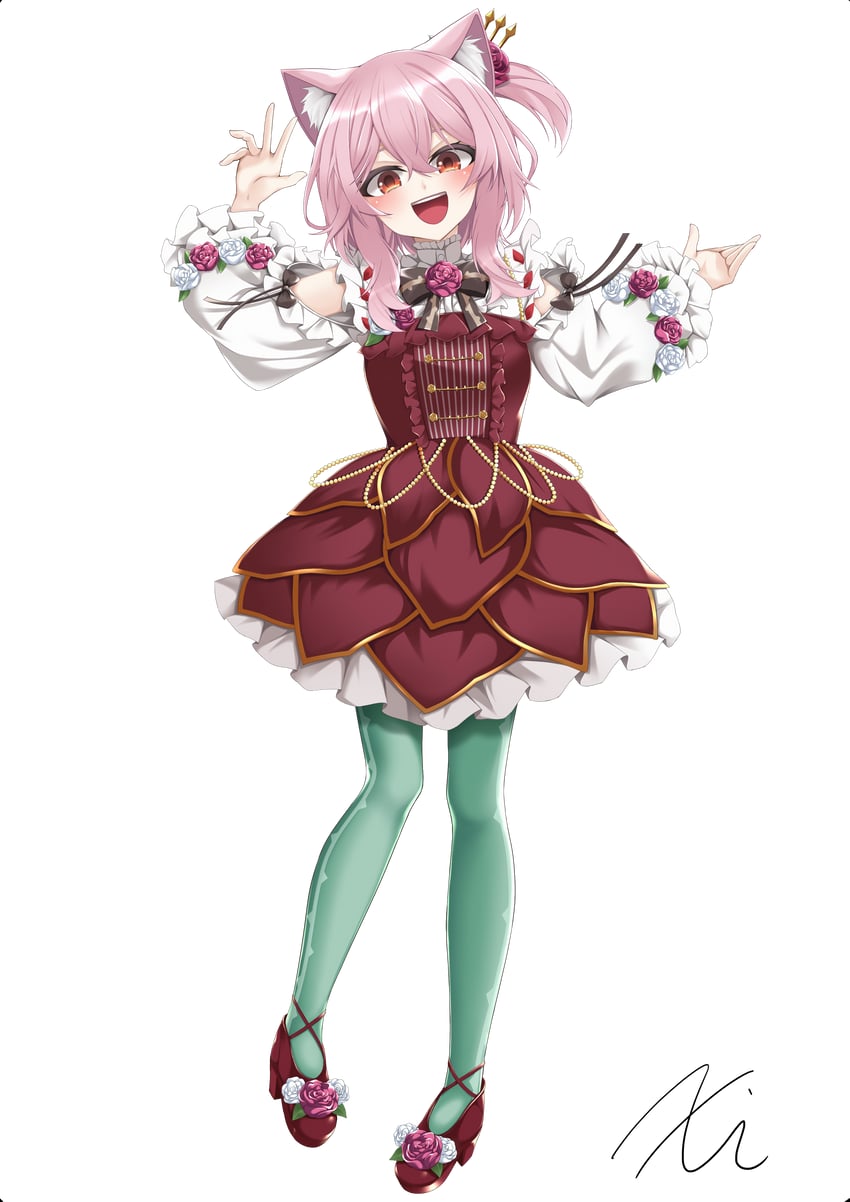 rosemi lovelock (nijisanji and 1 more) drawn by x_kw_ix