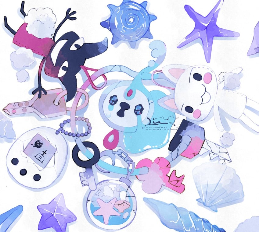 klefki, inoue toro, and obaketchi (pokemon and 2 more) drawn by li04r