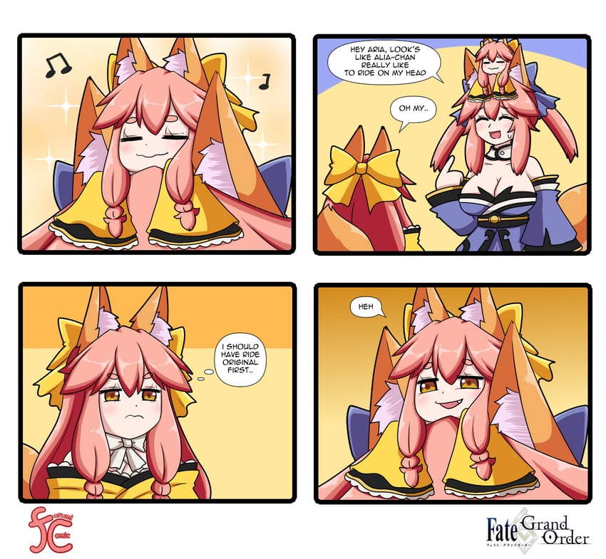 tamamo, tamamo no mae, and tamamo aria (fate and 2 more) drawn by keita_naruzawa