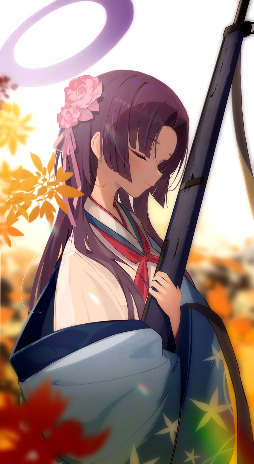 yukari (blue archive) drawn by yi_zhi_kewu_de_shuita