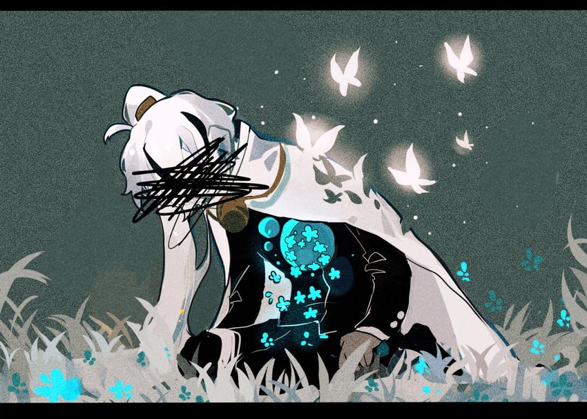 yan vismok (project moon and 1 more) drawn by aislan