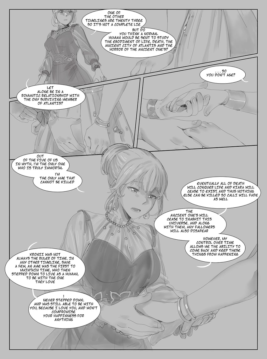 gawr gura and watson amelia (hololive and 1 more) drawn by gygerbeen_rtl06