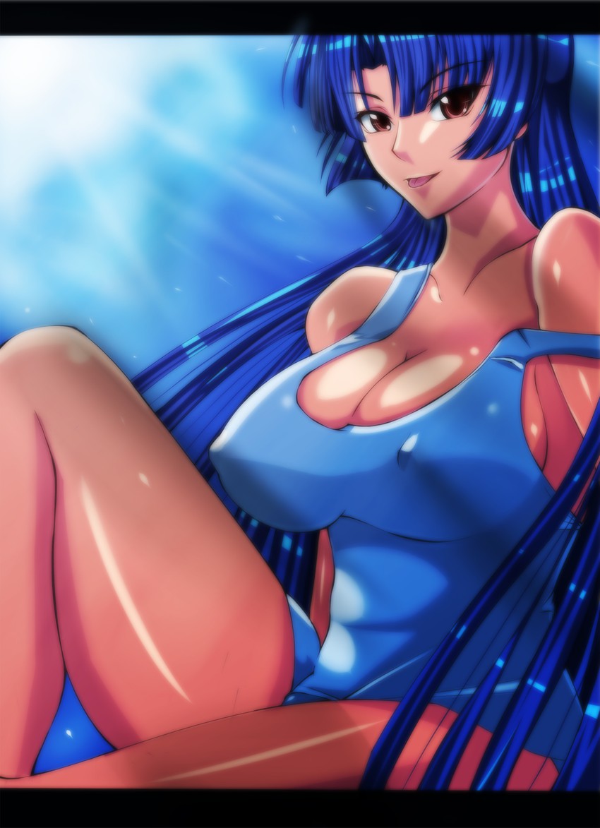 yatsu murasaki (taimanin and 1 more) drawn by r-wade
