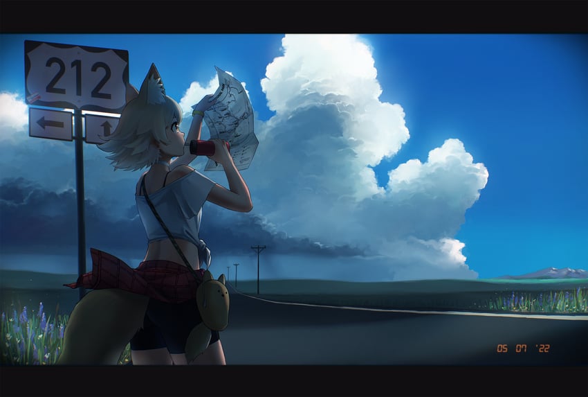 coyote and coyopotato (kemono friends and 1 more) drawn by beleven