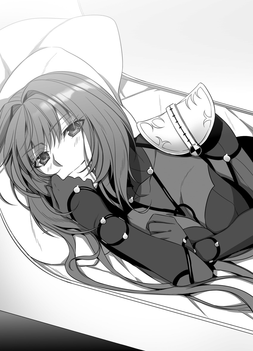 scathach (fate and 1 more) drawn by nina_(pastime)