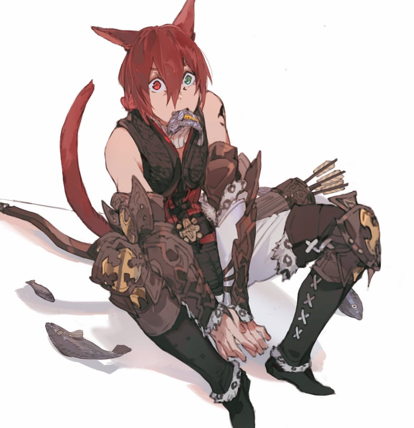g'raha tia (final fantasy and 1 more) drawn by code009