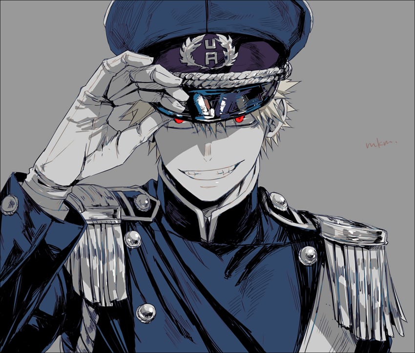 bakugou katsuki (boku no hero academia) drawn by mkm_(mkm_storage)