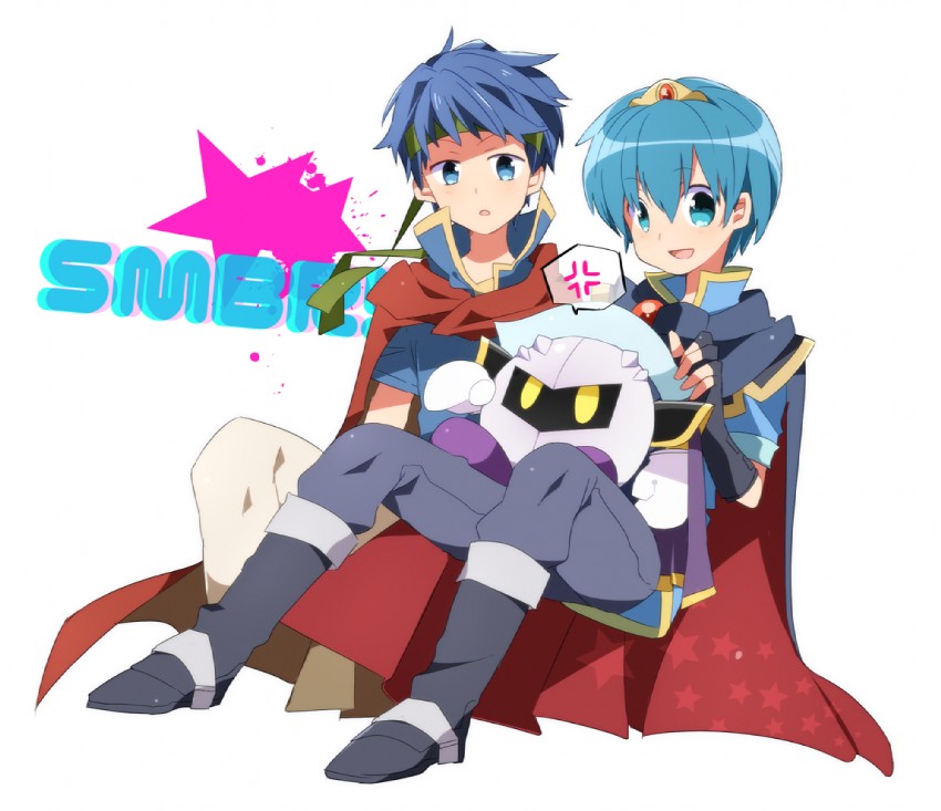 ike, meta knight, and marth (fire emblem and 4 more) drawn by sa_kuma