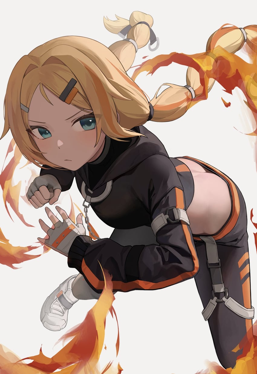 nicky blake (black survival and 1 more) drawn by irain_(_irain_)